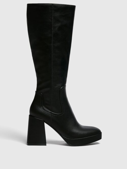 Knee-High Heeled Boots